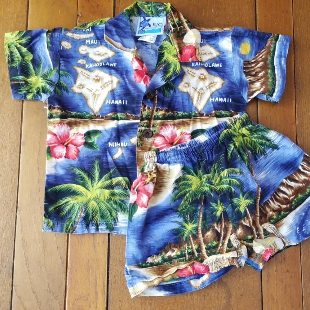 RJC Hawaiian Outfit 12M